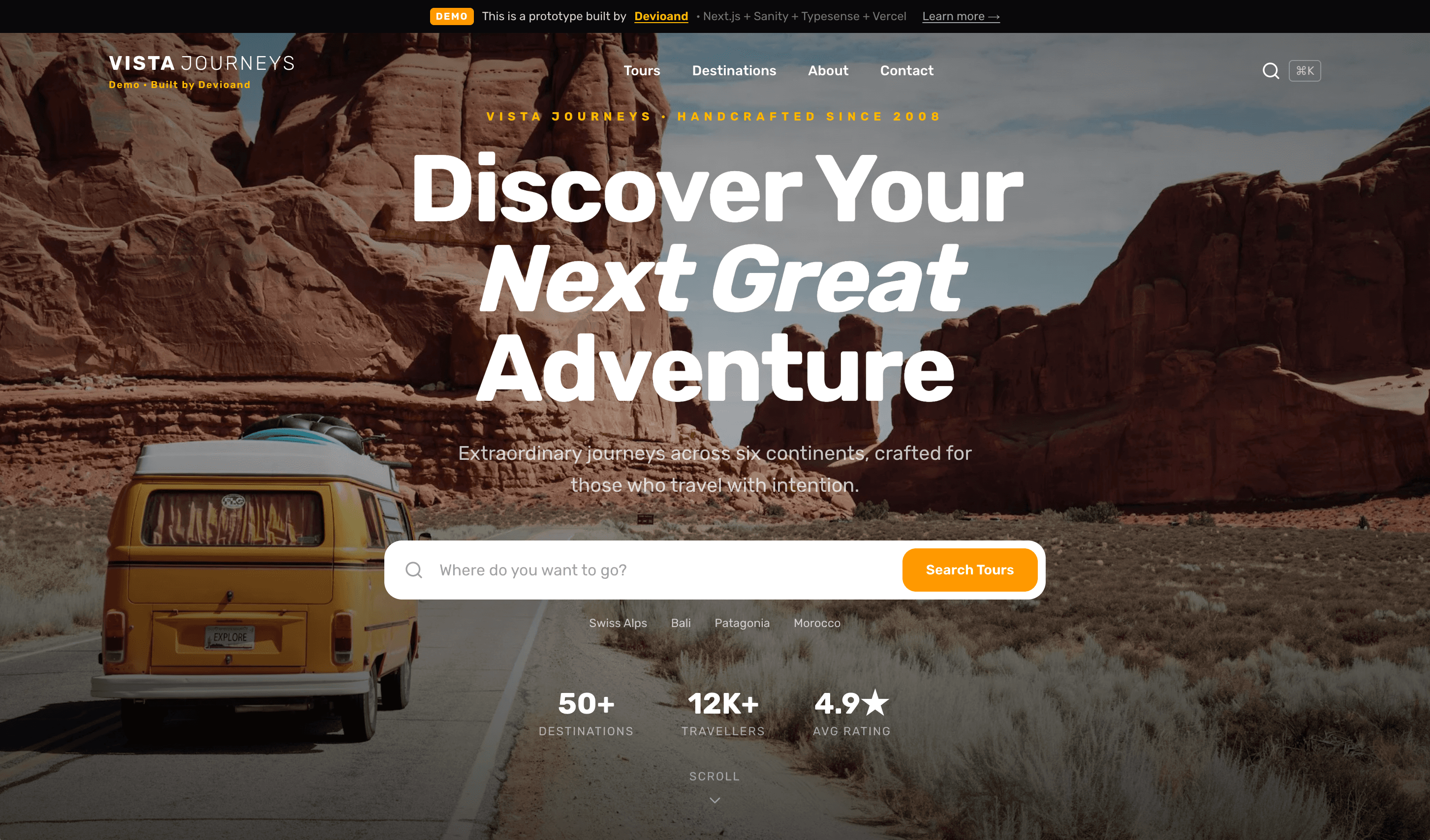 Vista Journeys preview