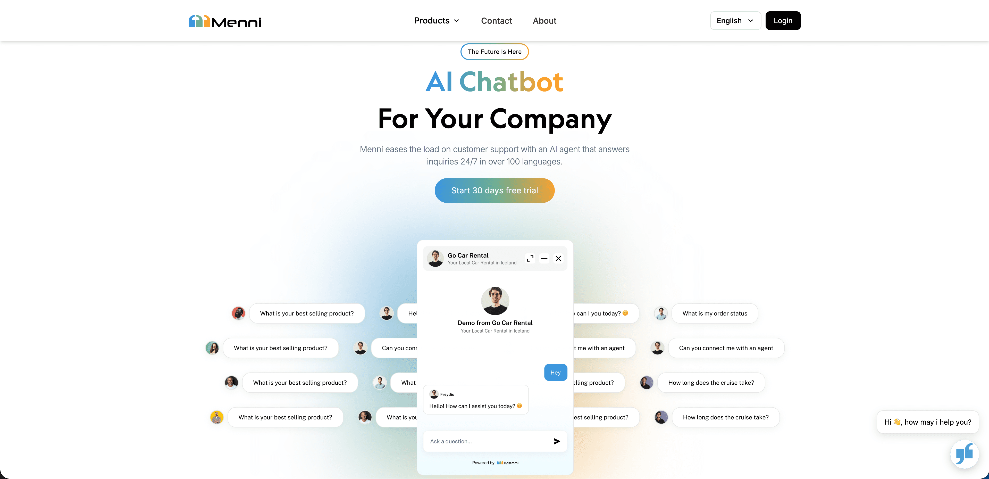 Menni.ai Chatbot AI