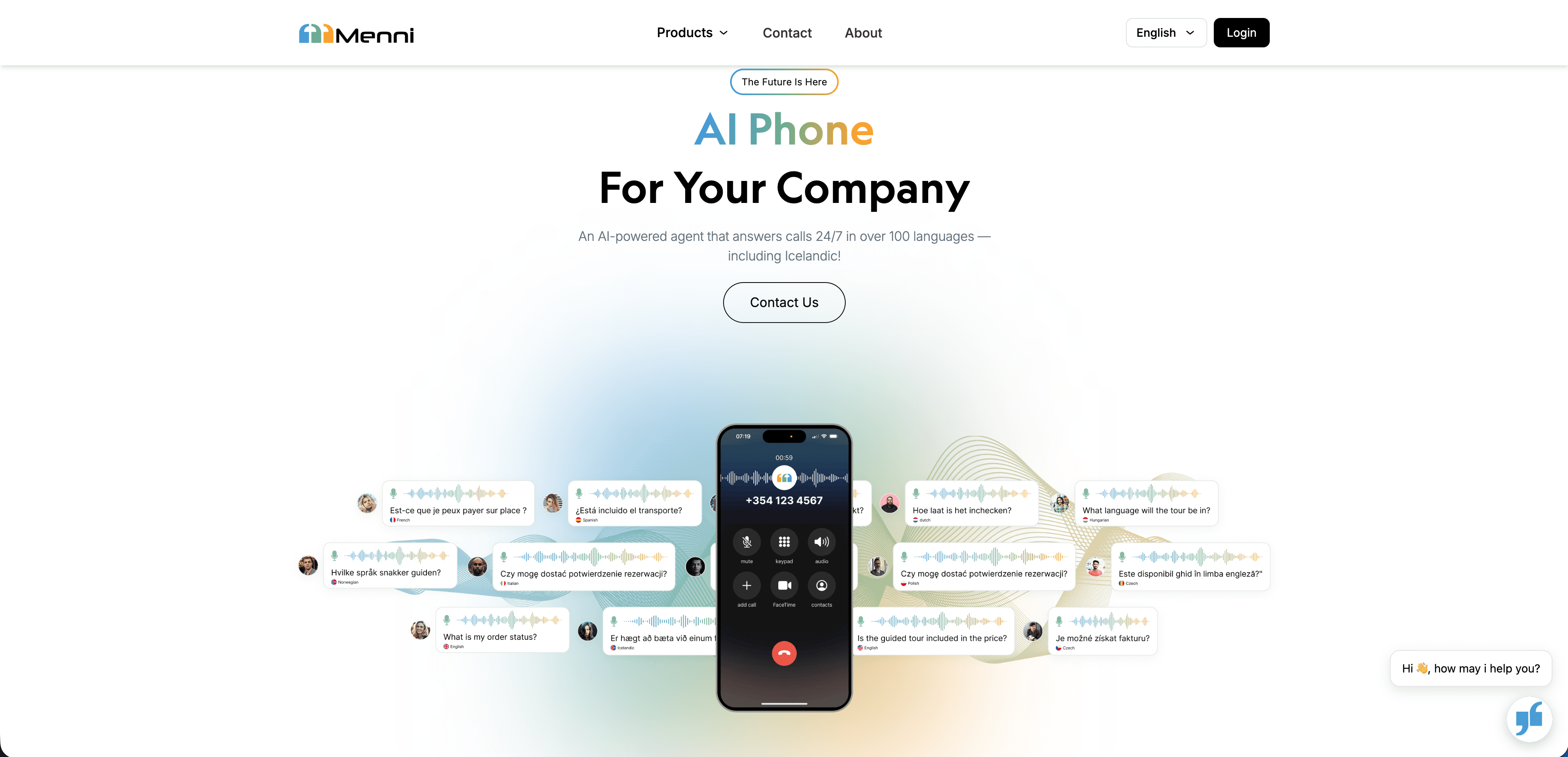 Menni.ai Phone AI